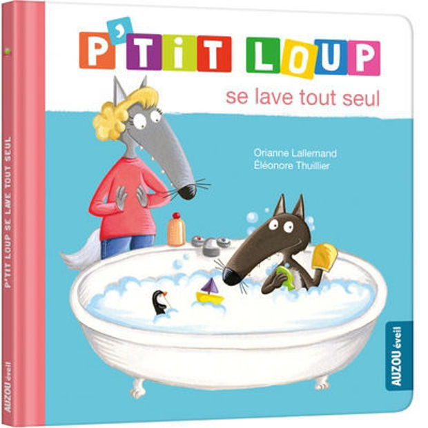 Image de P'tit Loup se lave tout seul