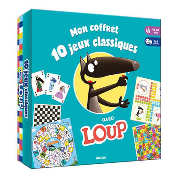 Image de Mon coffret 10 jeux classiques avec Loup