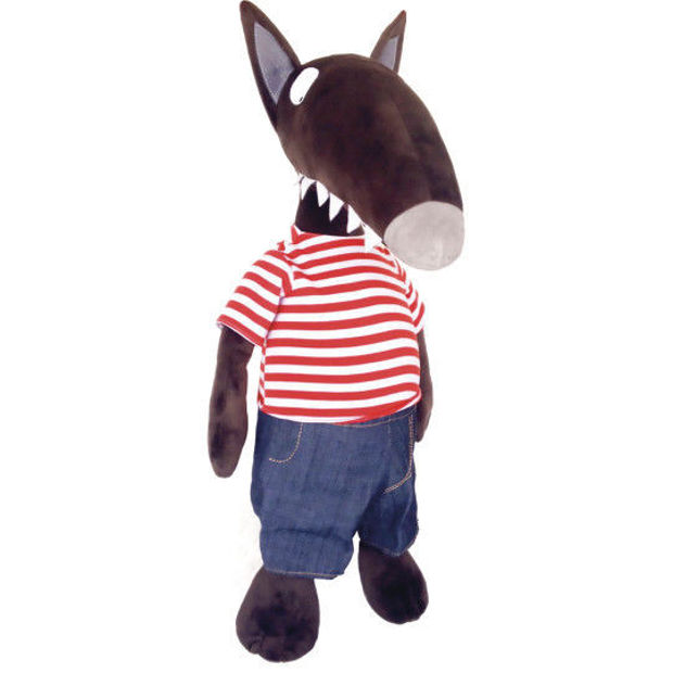 Image de PELUCHE LOUP (TAILLE MOYENNE)