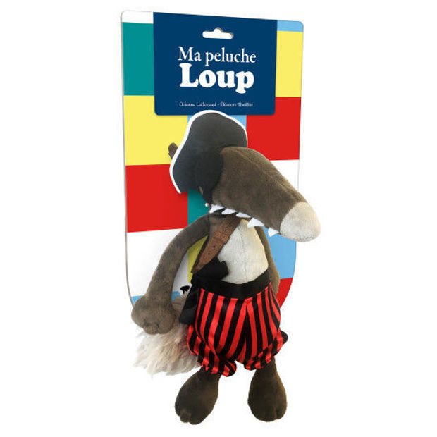 Image de LA PELUCHE LOUP PIRATE