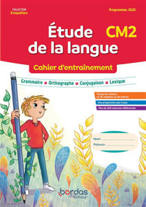 Image de Etude de la langue CM2 : cahier d'entraînement : programmes 2020