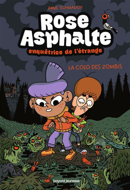 Image de Rose asphalte, enquêtrice de l'étrange Vol. 1 La colo des zombis