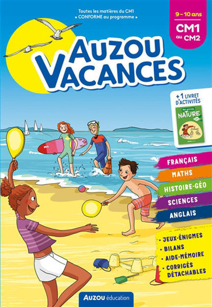 Image de Auzou vacances : 9-10 ans, CM1 au CM2