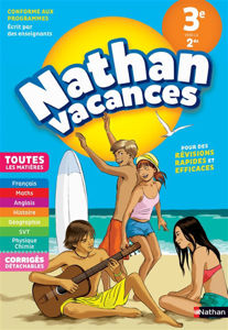 Image de Nathan vacances, 3e vers la 2de : toutes les matières