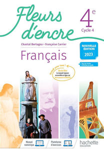 Εικόνα της Fleurs d'encre - Français 4e, cycle 4