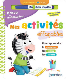 Image de Bravo les maternelles ! : mes activités effaçables : grande section, 5-6 ans