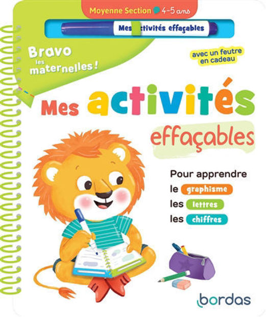 Image de Bravo les maternelles ! : mes activités effaçables :  moyenne section, 4-5 ans