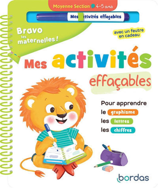 Image de Bravo les maternelles ! : mes activités effaçables :  moyenne section, 4-5 ans