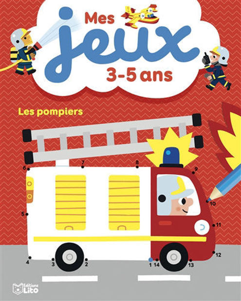 Image de Les pompiers : mes jeux 3-5 ans