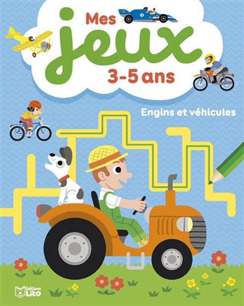 Image de Engins et véhicules : mes jeux 3-5 ans