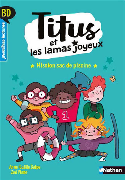 Image de Titus et les lamas joyeux. Mission sac de piscine