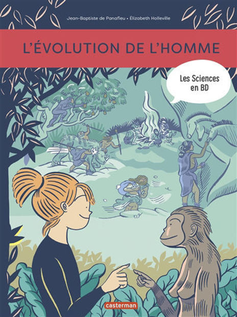 Image de Les sciences en BD L'évolution de l'homme