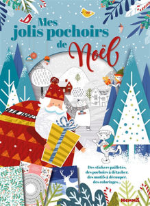 Image de Mes jolis pochoirs de Noël : Des stickers pailletés, des pochoirs à détacher, des motifs à découper