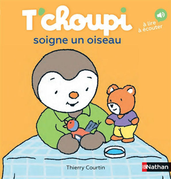 Image de T'choupi soigne un oiseau