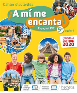 Image de A mi me encanta !, 5e, A1-A2 : espagnol LV2 : cahier d'activités - EDITION 2020