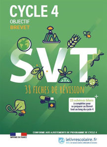Image de SVT cycle 4 - activités : 38 fiches de révision : objectif brevet