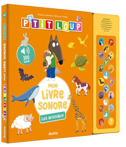 Image de P'tit Loup - Mon livre sonore - les animaux