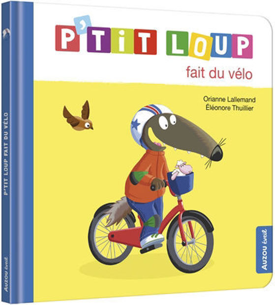 Image de P'tit loup fait du vélo
