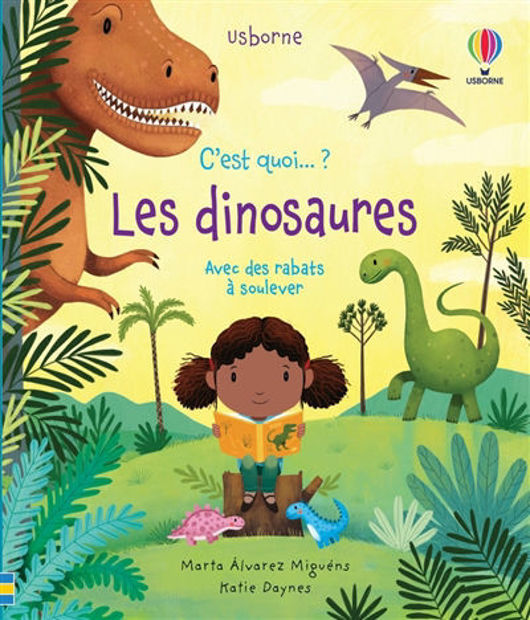 Image de C'est quoi .... les dinosaures? avec des rabats à soulever