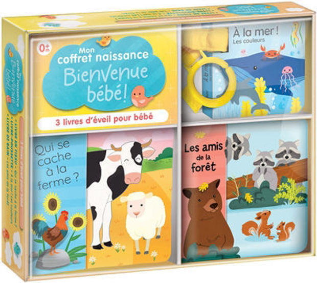 Image de Bienvenue bébé! - Mon coffret de naissance