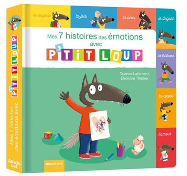 Image de Mes 7 histoires des émotions avec P'tit Loup