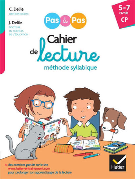 Image de Cahier de lecture méthode syllabique : CP, 5-7 ans