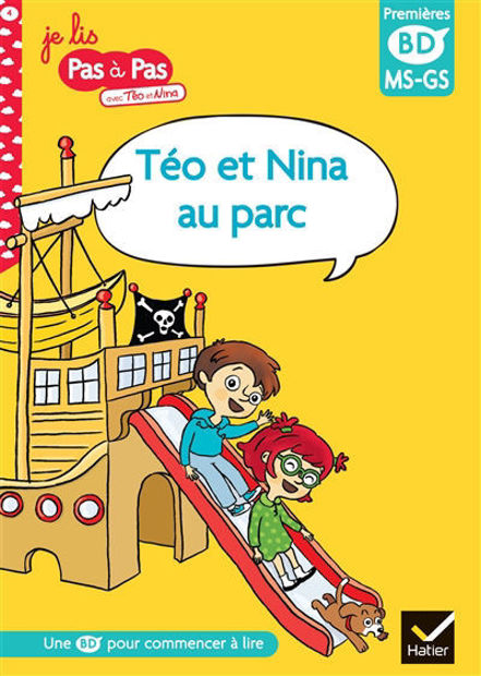 Image de Téo et Nina au parc : MS, GS