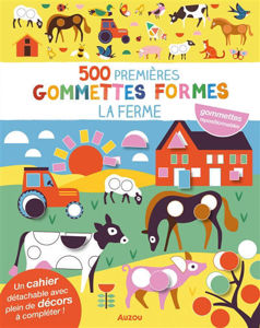 Image de 500 premières gommettes formes : La Ferme