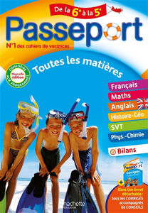Image de Passeport de la 6e à la 5e : toutes les matières : conforme aux programmes