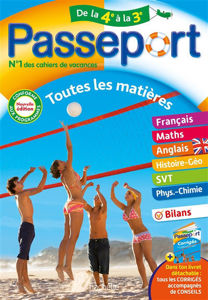 Image de Passeport de la 4e à la 3e : toutes les matières : conforme aux programmes