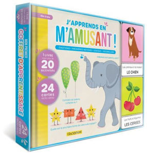 Image de Mon premier coffret d'apprentissage : J'apprends en m'amusant ! : Vocabulaire, premières notions, logique, émotions