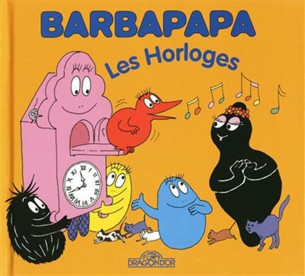 Image de Barbapapa - Les horloges (La petite bibliothèque de Barbapapa)