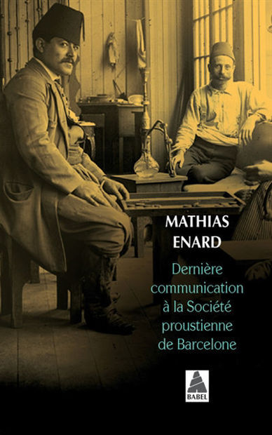Image de Dernière communication à la société proustienne de Barcelone